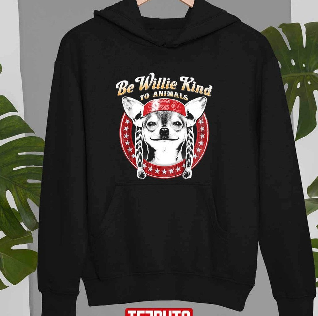 Be Willie Kind To Animals Youth Willie Nelson Unisex T-Shirt