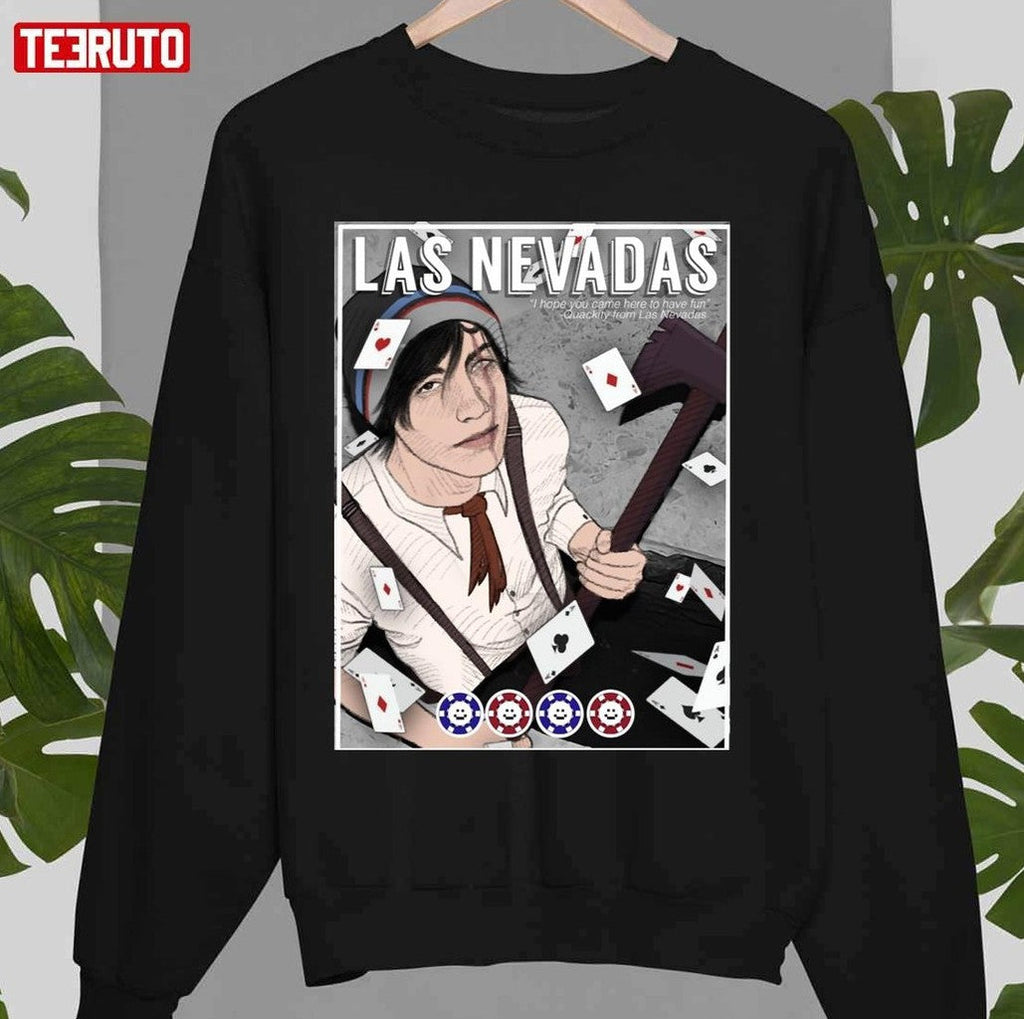 Anime Style Quackity From Las Nevadas Unisex T-Shirt
