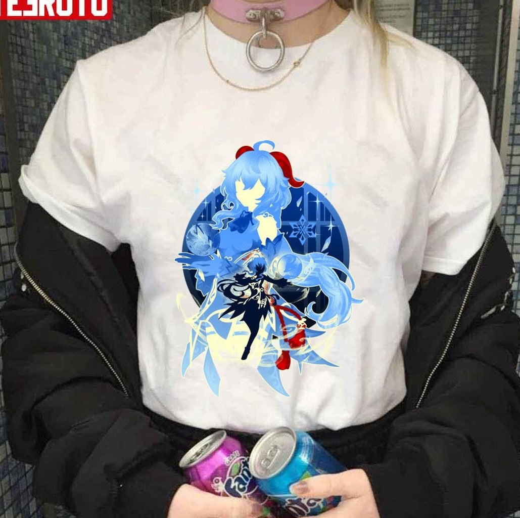 Plenilune Gaze Ganyu Genshin Impact Unisex T-shirt