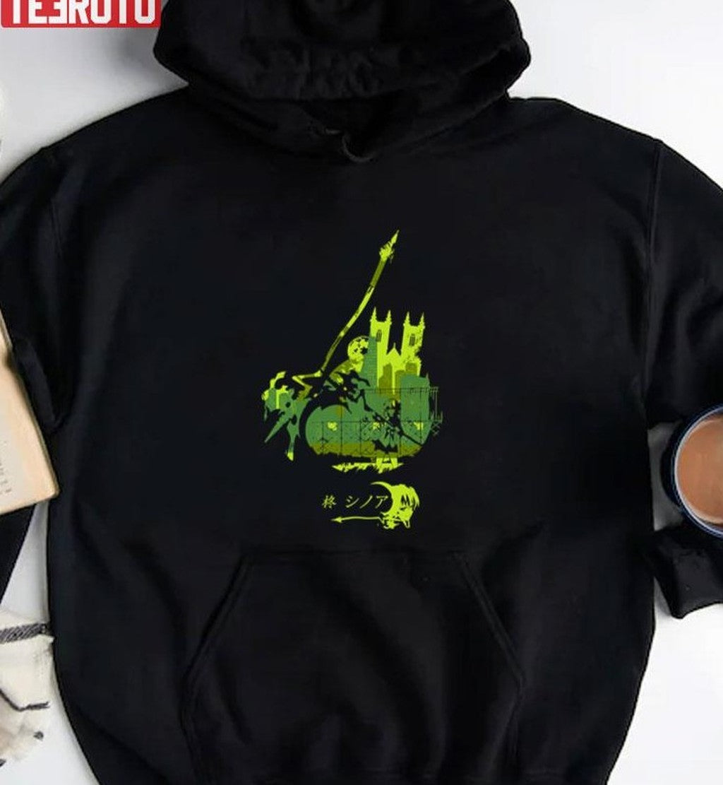 Seraph Of The End Anime Yuichiro Mikaela Vampire City Girl Scythe Gift For Fans Unisex T-shirt
