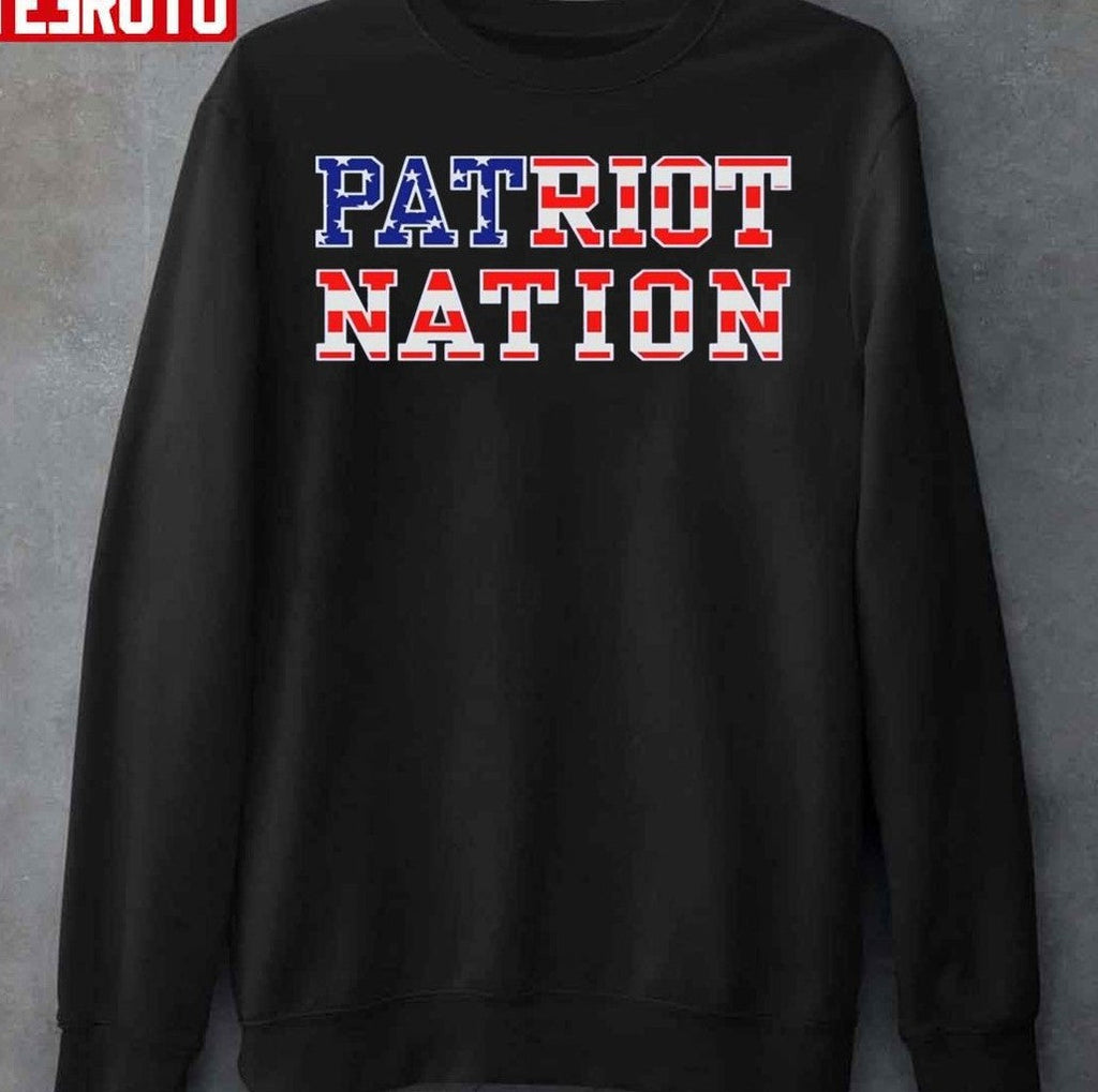 Patriots Pledge Amrica Flag Unisex Sweatshirt