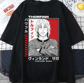 Smile Thorfinn Vinland Saga Japanese Typo Art Unisex T-Shirt