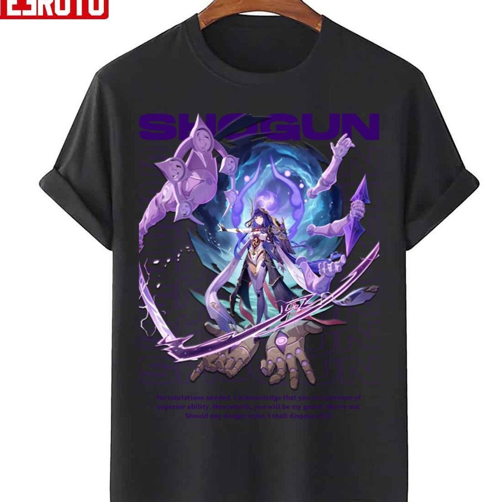 Raiden Shogun Baal Genshin Impact Unisex T-Shirt