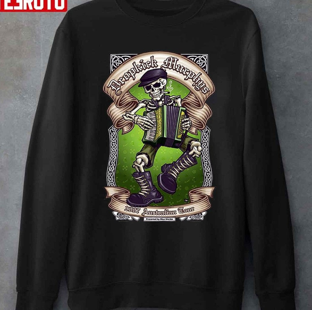 Australia Tour 2017 Dropkick Murphys Band Artwork Unisex T-Shirt