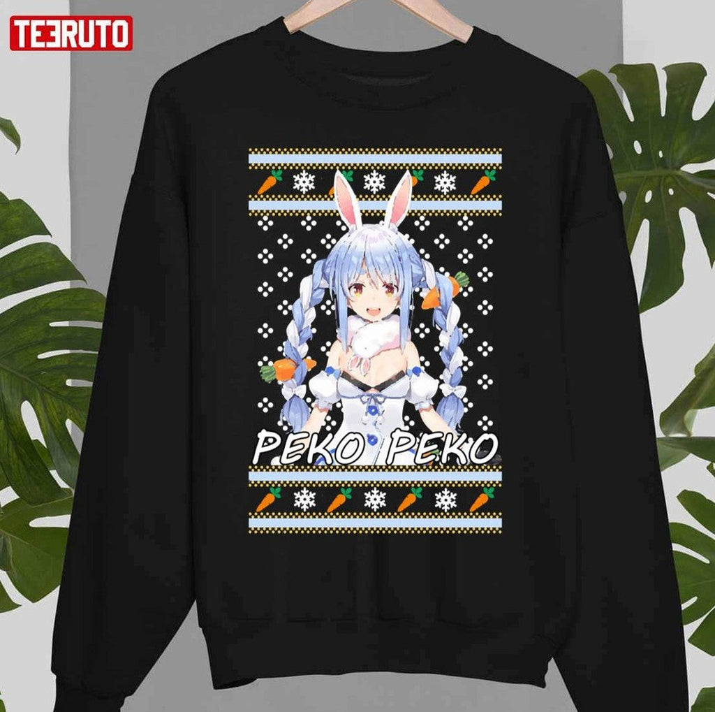 Pekora Peko Peko Hololive Christmas Unisex Sweatshirt