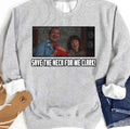 Save The Neck For Me Clark Christmas Vacation Movie Screen Unisex Sweatshirt