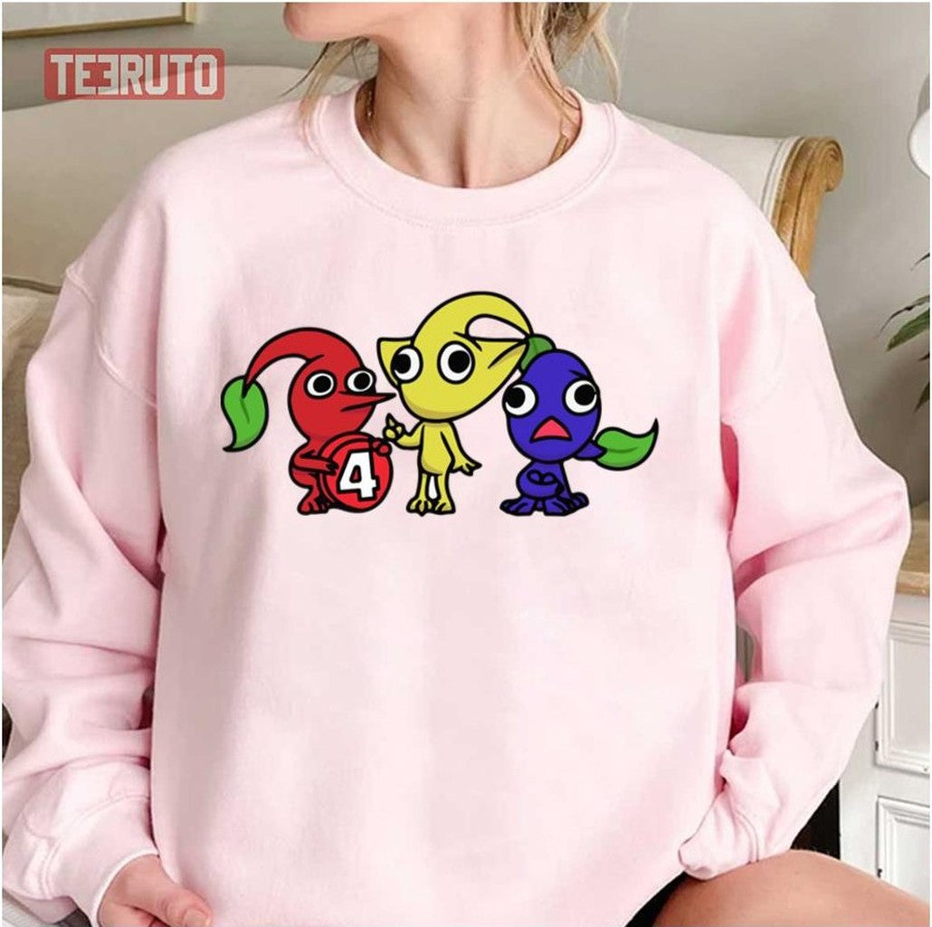 Sily Design Pikmin Parody Unisex T-Shirt