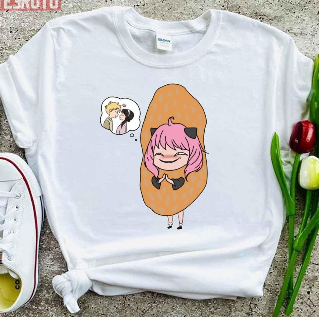 Peanut Anya Smug Spy X Family Unisex T-Shirt