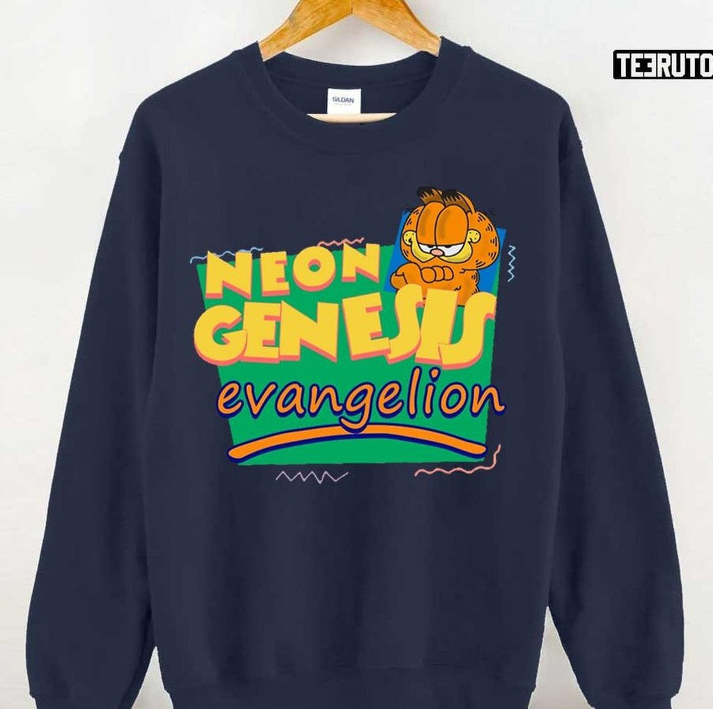 Neon Genesis Evangelion Garfield Unisex Sweatshirt
