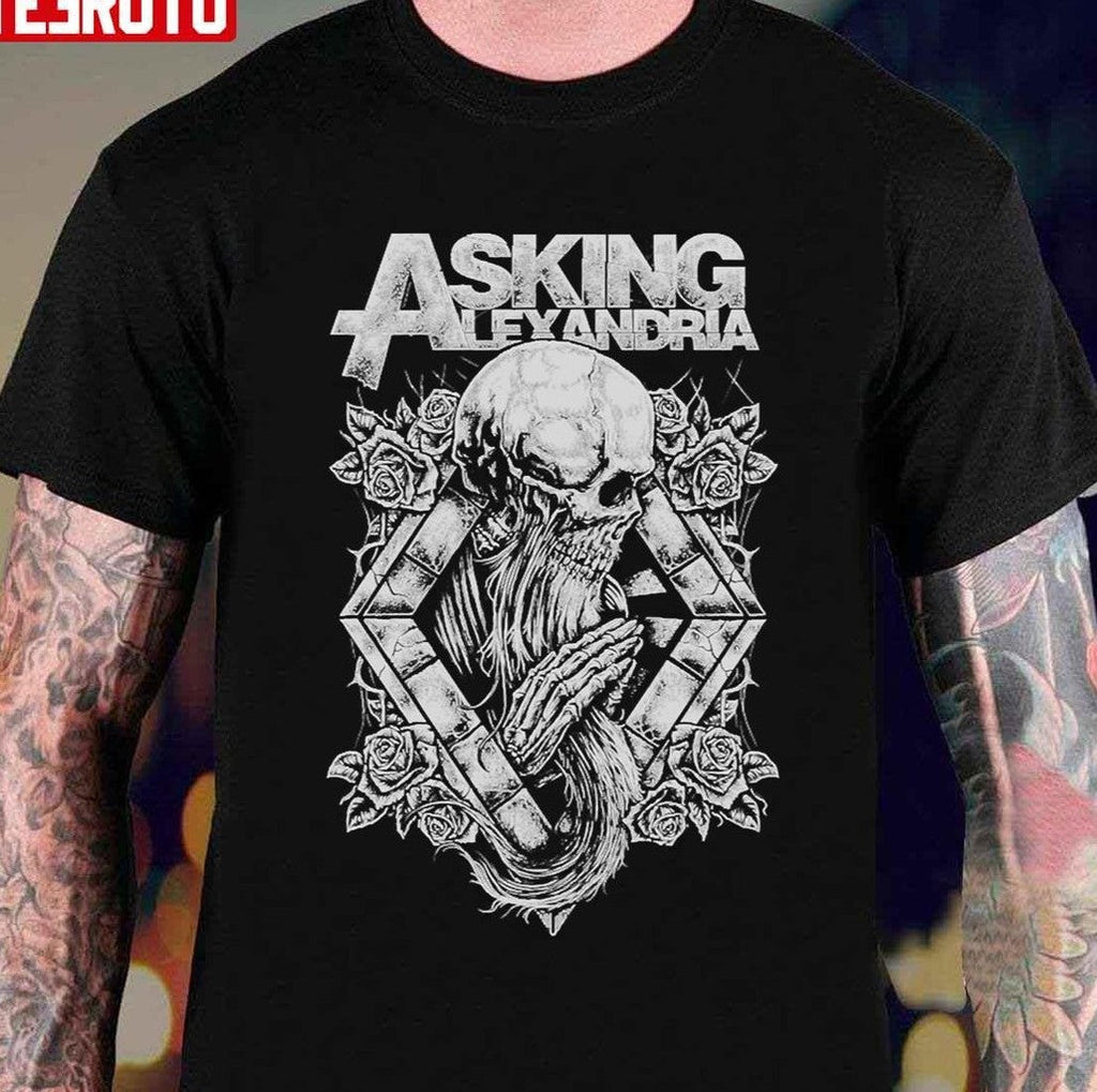 Asking Alexandria Skeleton Vintage Unisex T-Shirt