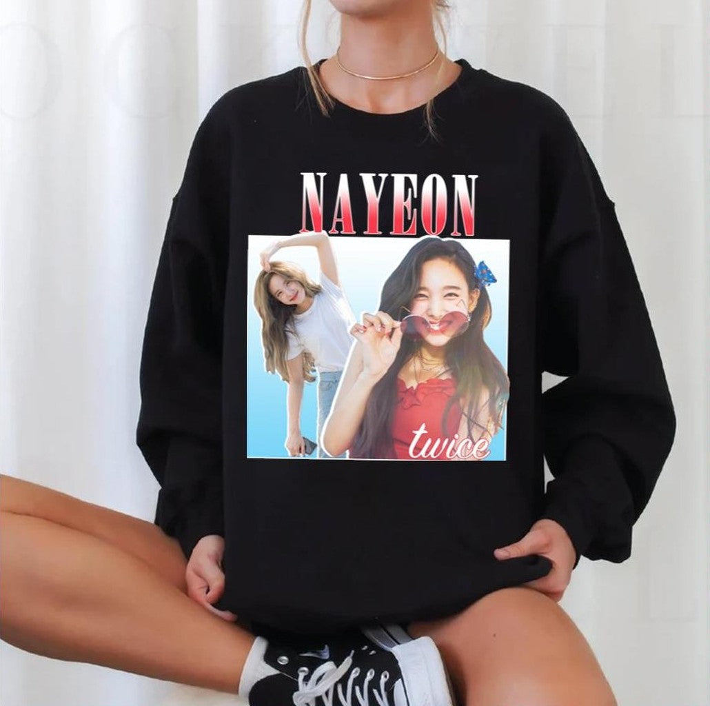 Nayeon Vintage From Twice Band Unisex Sweatshirt