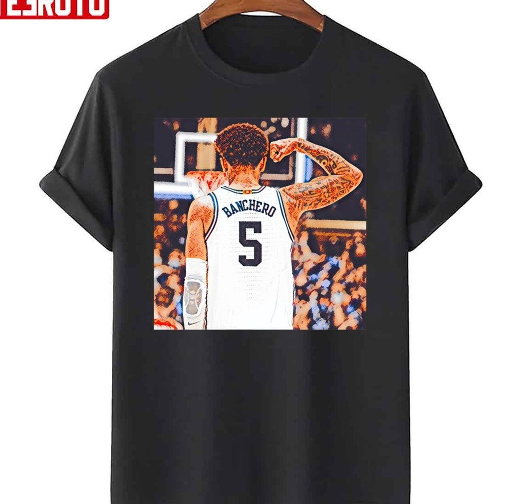 Paolo Banchero Basketball Pro Player NBA Vintage Unisex T-Shirt
