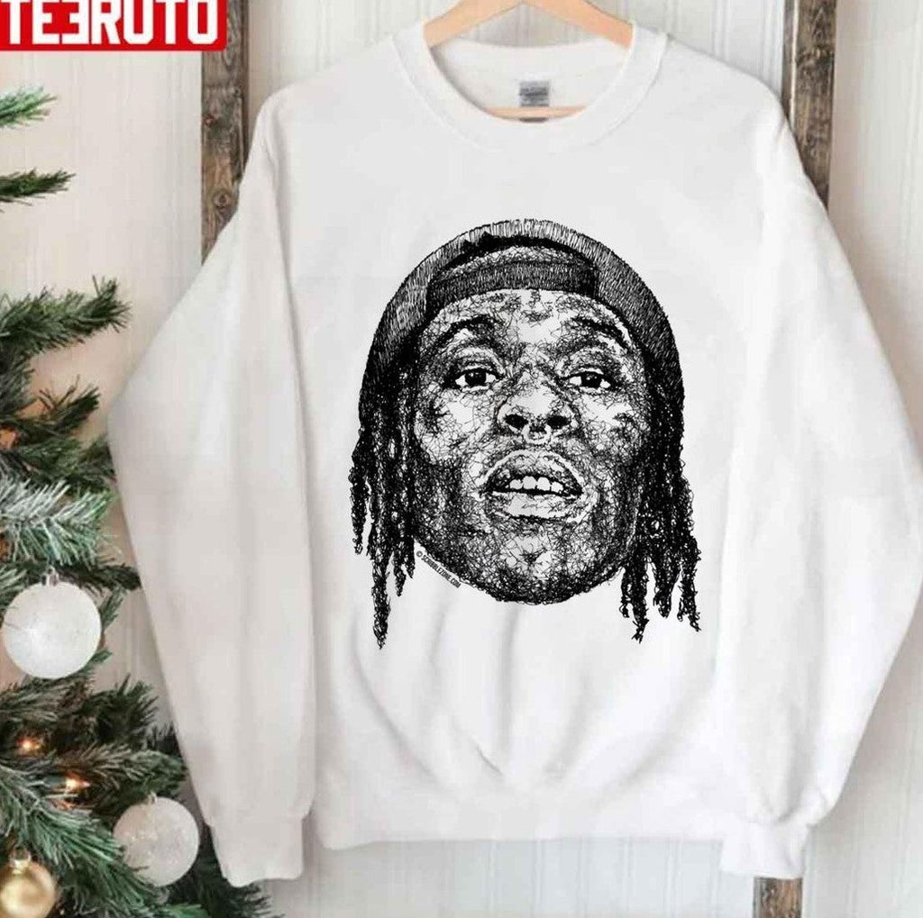 Scribbled Thugger Christmas Sweatshirt