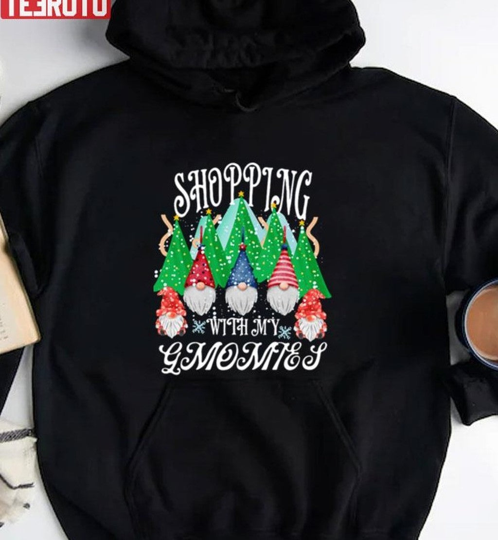 Art Of Shopping With My Gnomies Unisex Sweatshirt