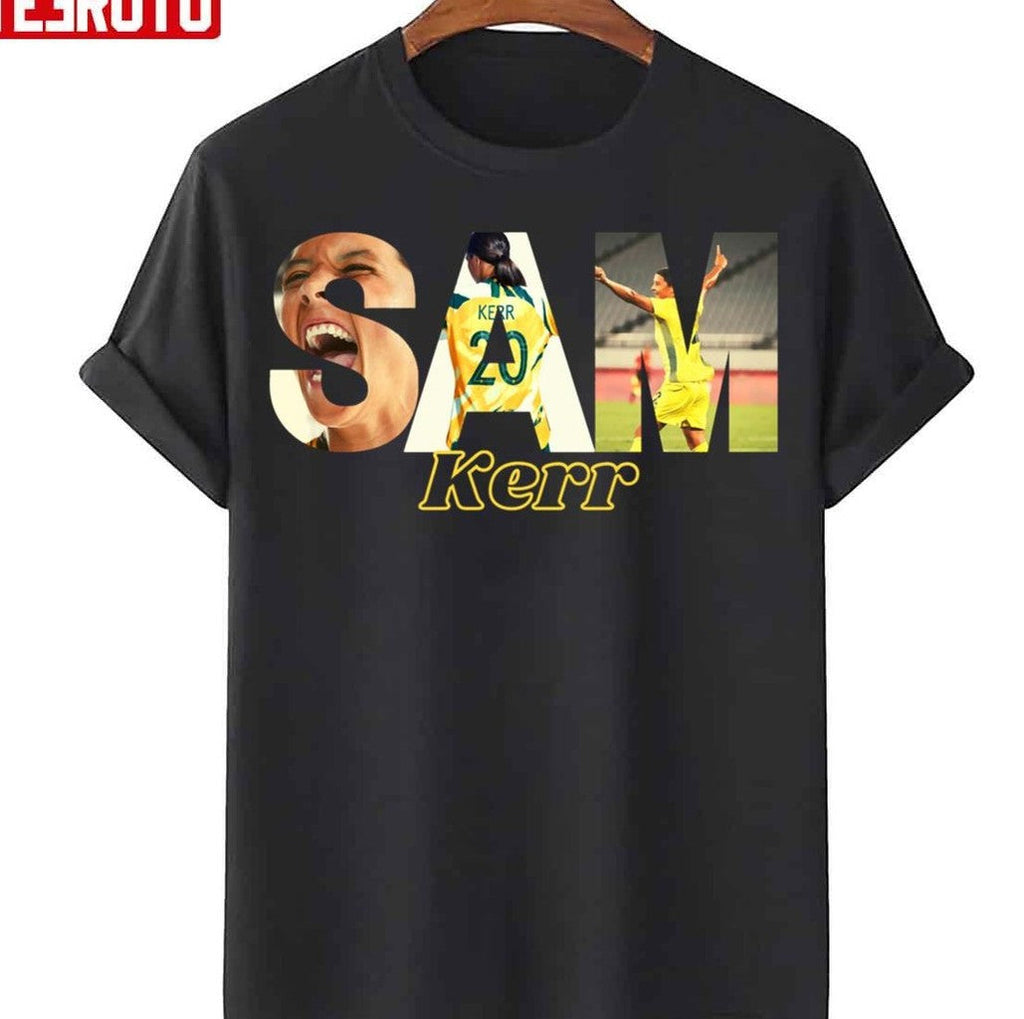Sam Kerr Name Art Matildas Unisex Sweatshirt