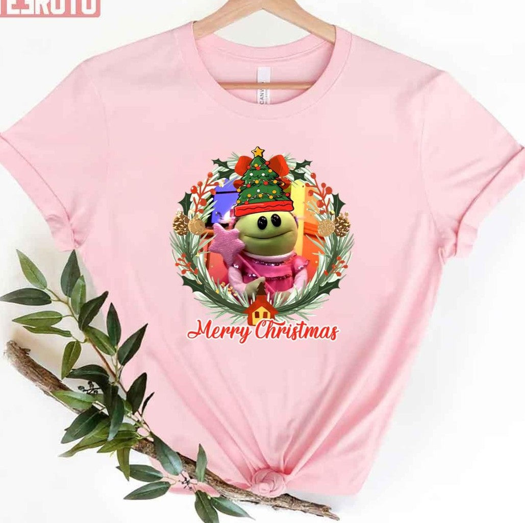 Nanalan Festive Joy Who's That Wonderful Girl Whimsical Christmas Tee Unisex T-Shirt