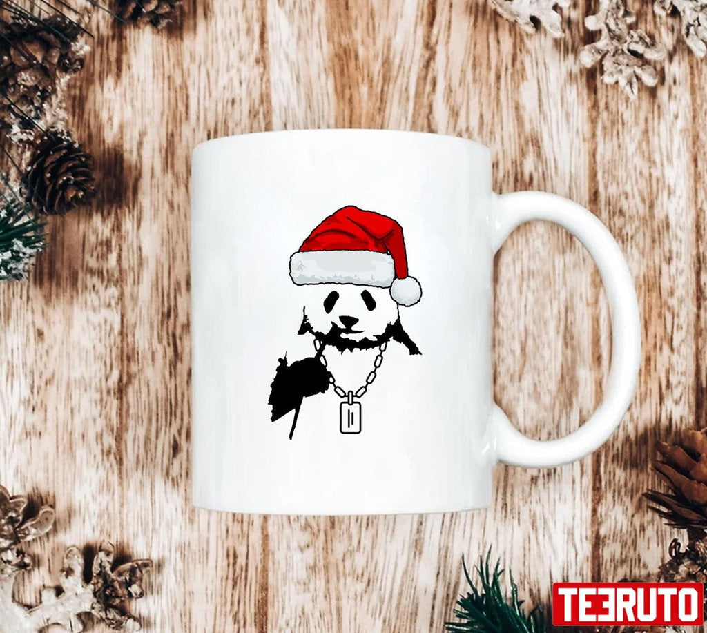 Panda Santa Funny Christmas 2023 Unisex Sweatshirt