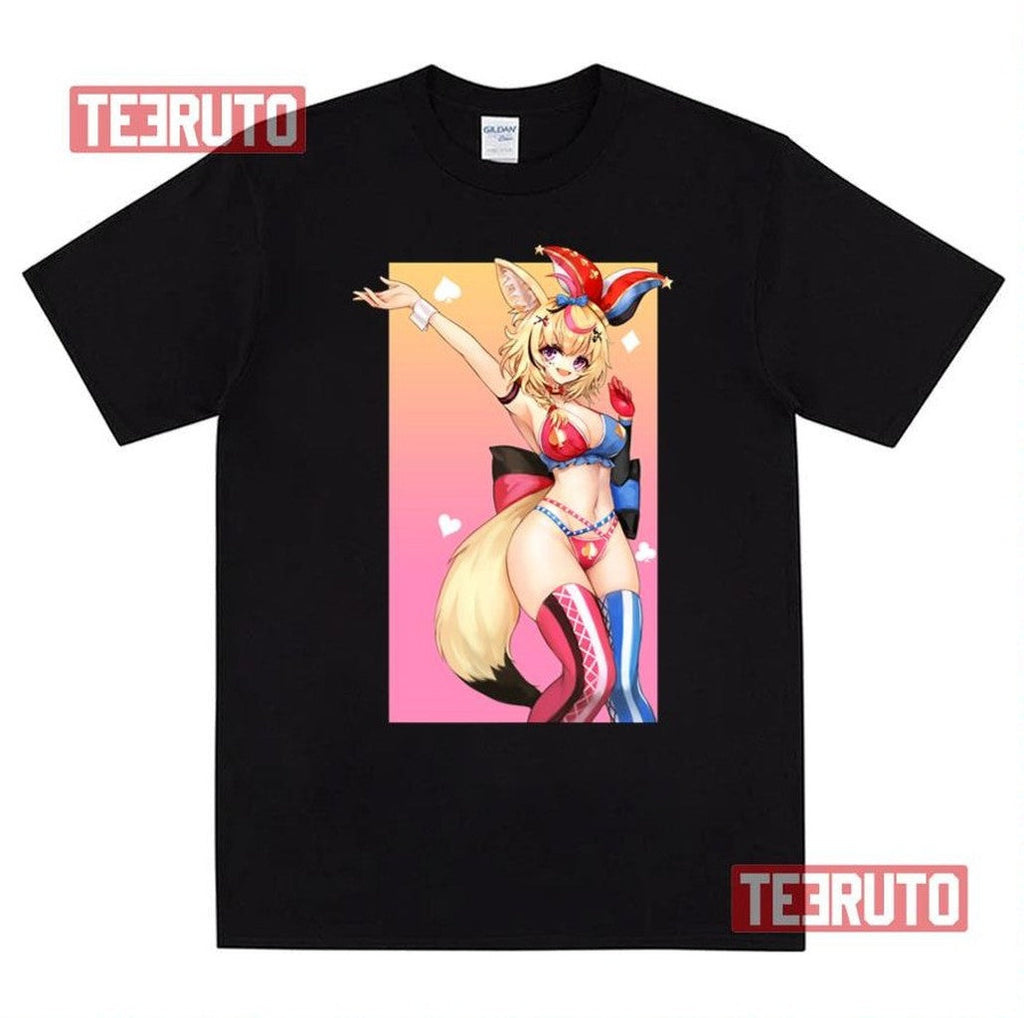Sexy Polka Wearing Bikini Underwear Hololive Unisex T-Shirt