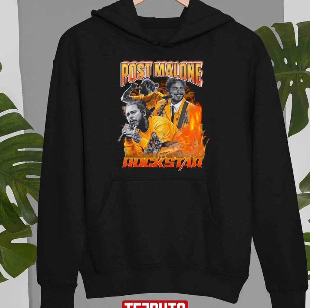 Be A Rockstar Post Malone Vintage Collage 90s Bootleg Unisex T-Shirt