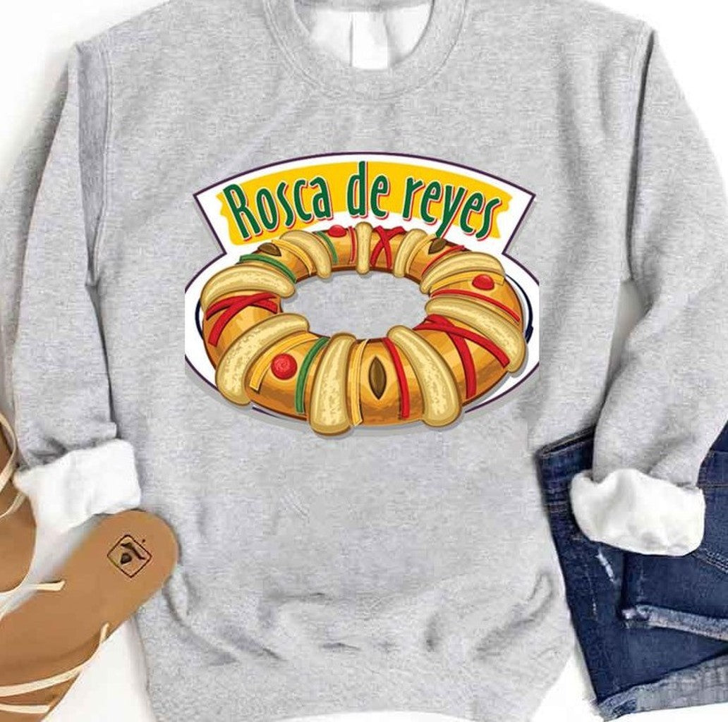Rosca De Reyes Dishes Unisex Sweatshirt