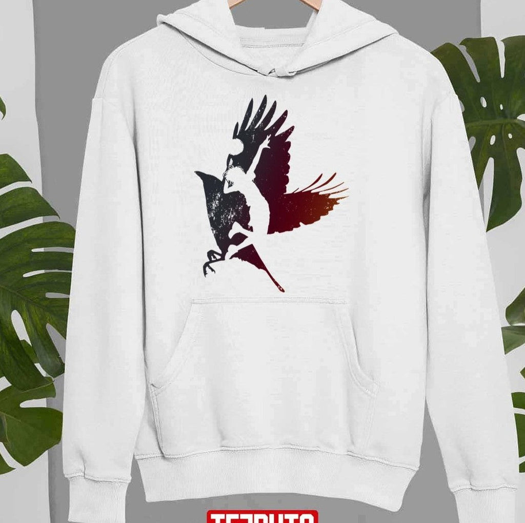 Small Giant Black Raven Haikyuu Unisex Sweatshirt