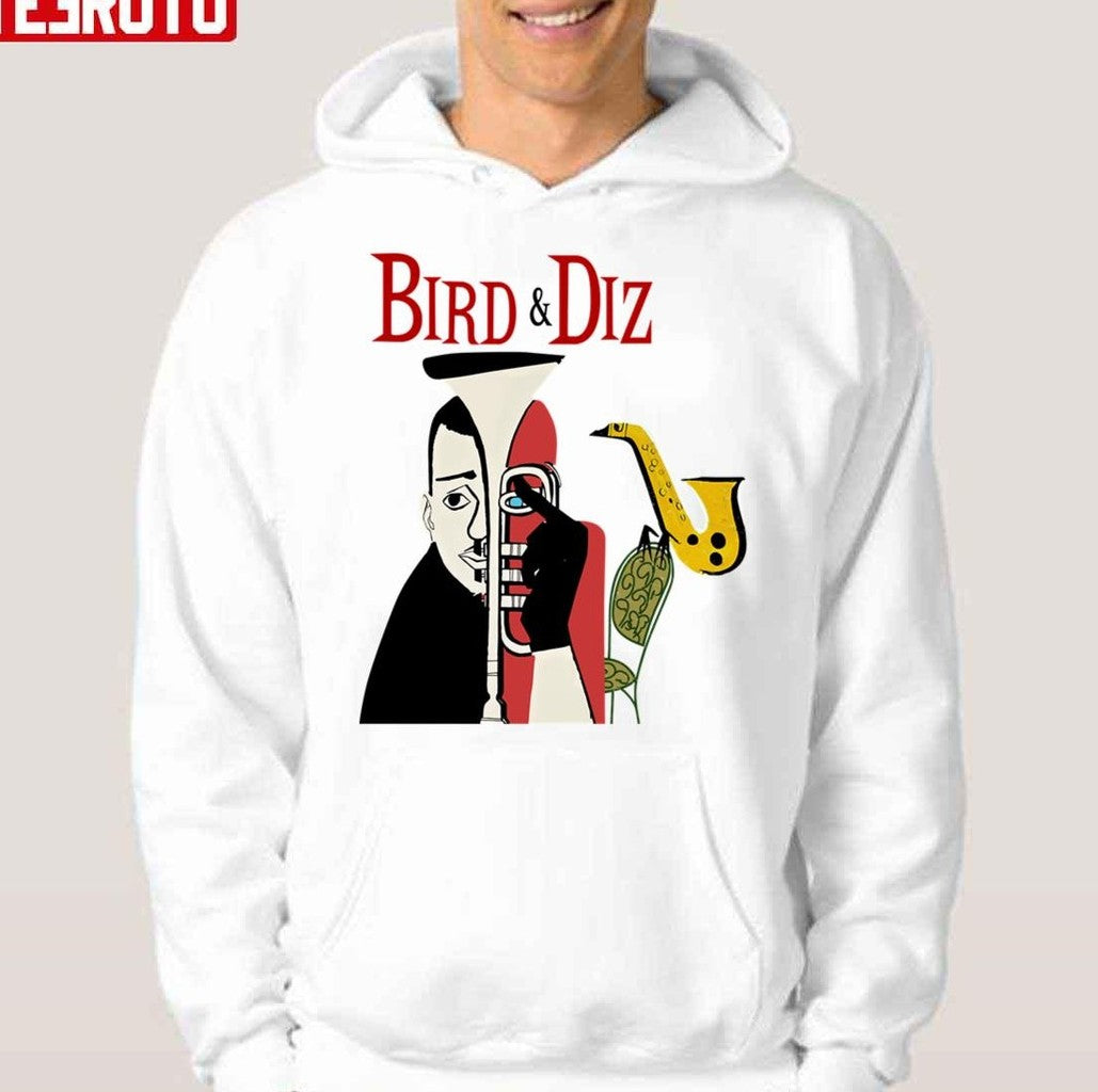 Bird And Diz Illustration Charlie Parker Unisex T-Shirt