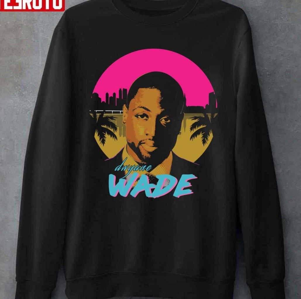 Retro Wade Dwayne Wade Art Unisex T-shirt