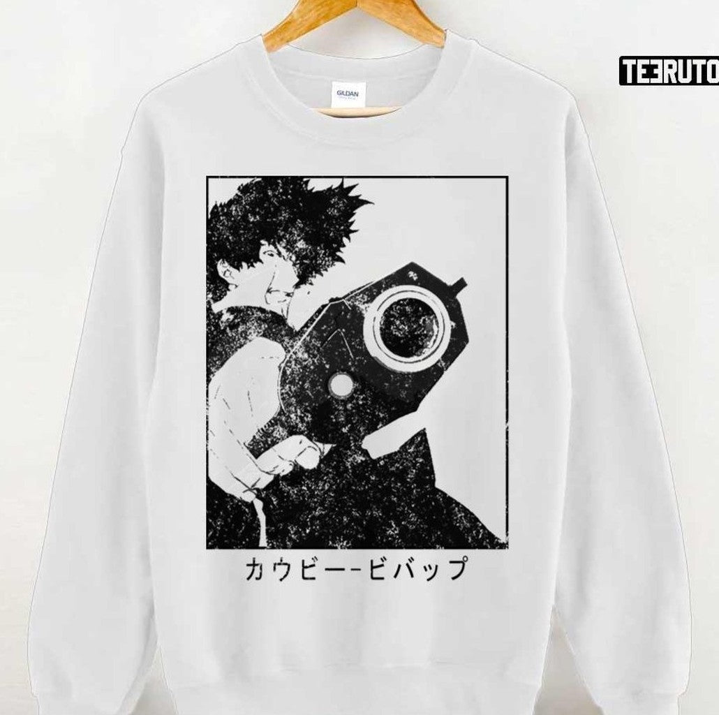 Space Cowboy Gun Spike Spiegel Cowboy Bebop Unisex Sweatshirt