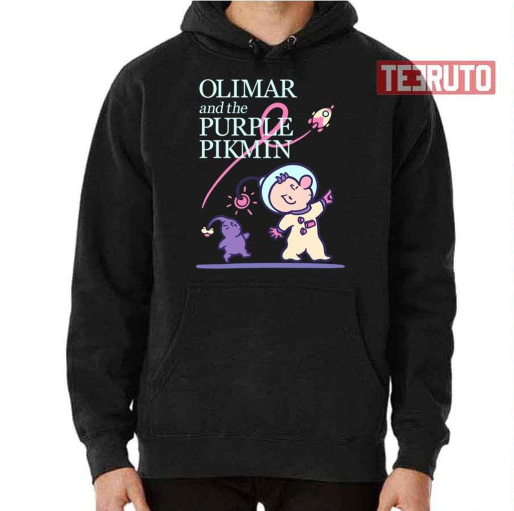 Olimar And The Purple Pikmin Unisex T-Shirt