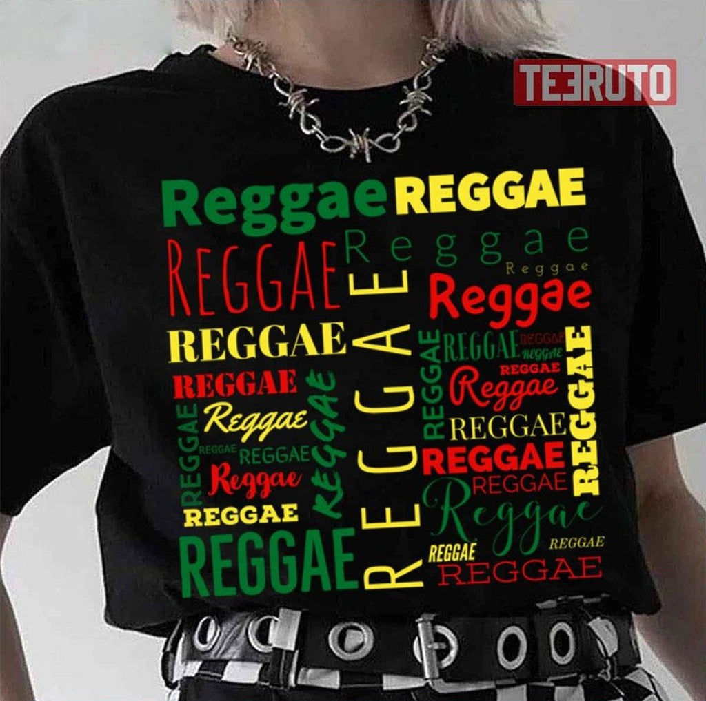 Reggae In Letters Damian Marley Unisex T-Shirt