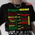 Reggae In Letters Damian Marley Unisex T-Shirt