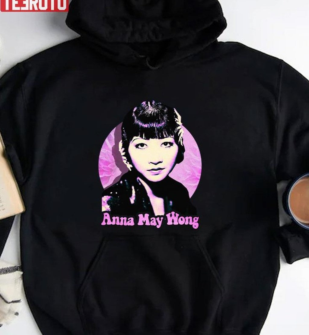 Retro Flower Anna May Wong Art Unisex T-shirt