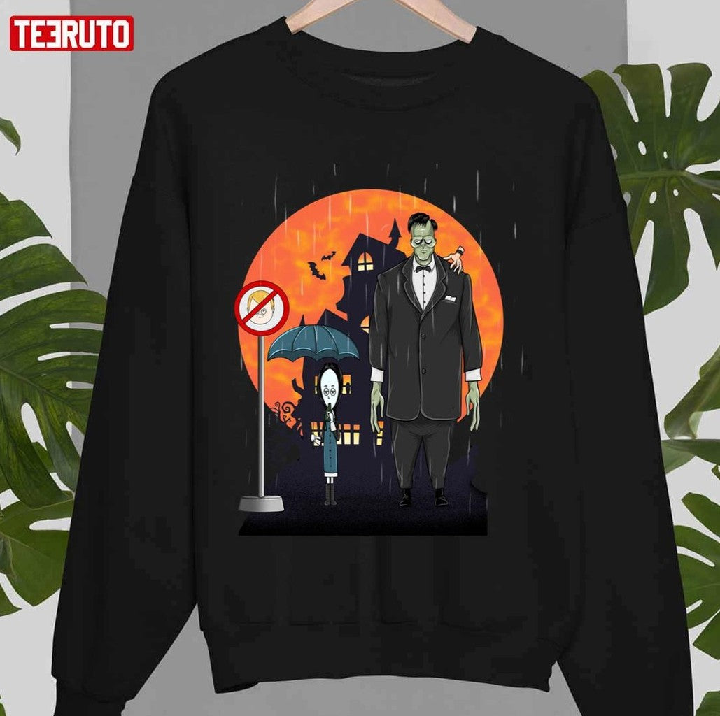 My Neighbor Wednesday Addams Family AnimeUnisex Sweatshirt