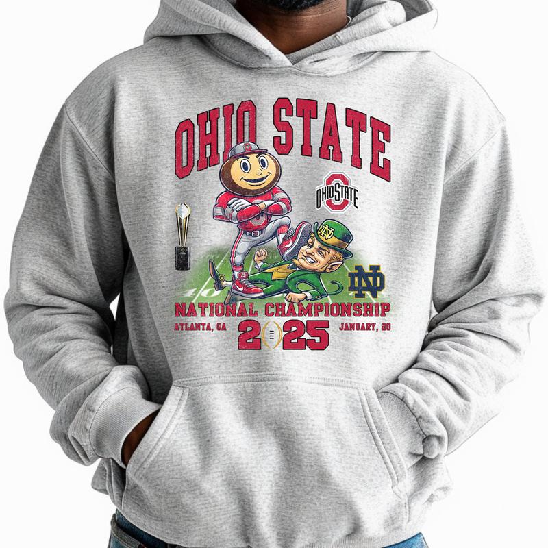 Ohio State Buckeyes 2025 NCAA Champions Vintage Shirt, Crewneck, Cotton, Shirt