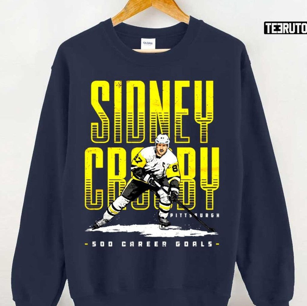 500 Career Goals Sidney Crosby Pittsburgh Penguins Unisex Sweatshirt