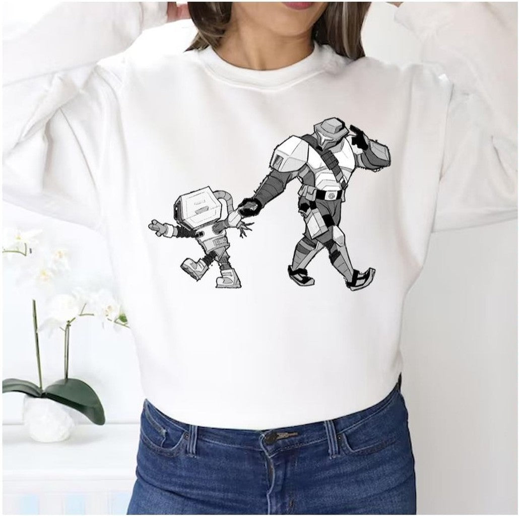 My Dad The Bounty Hunter Funny Moment Unisex Sweatshirt