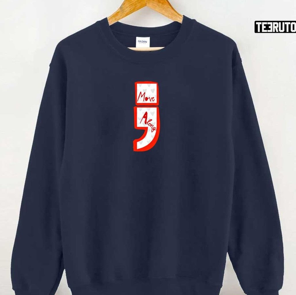 Move Along ; Symbol The All American Rejects Aar Unisex Sweatshirt
