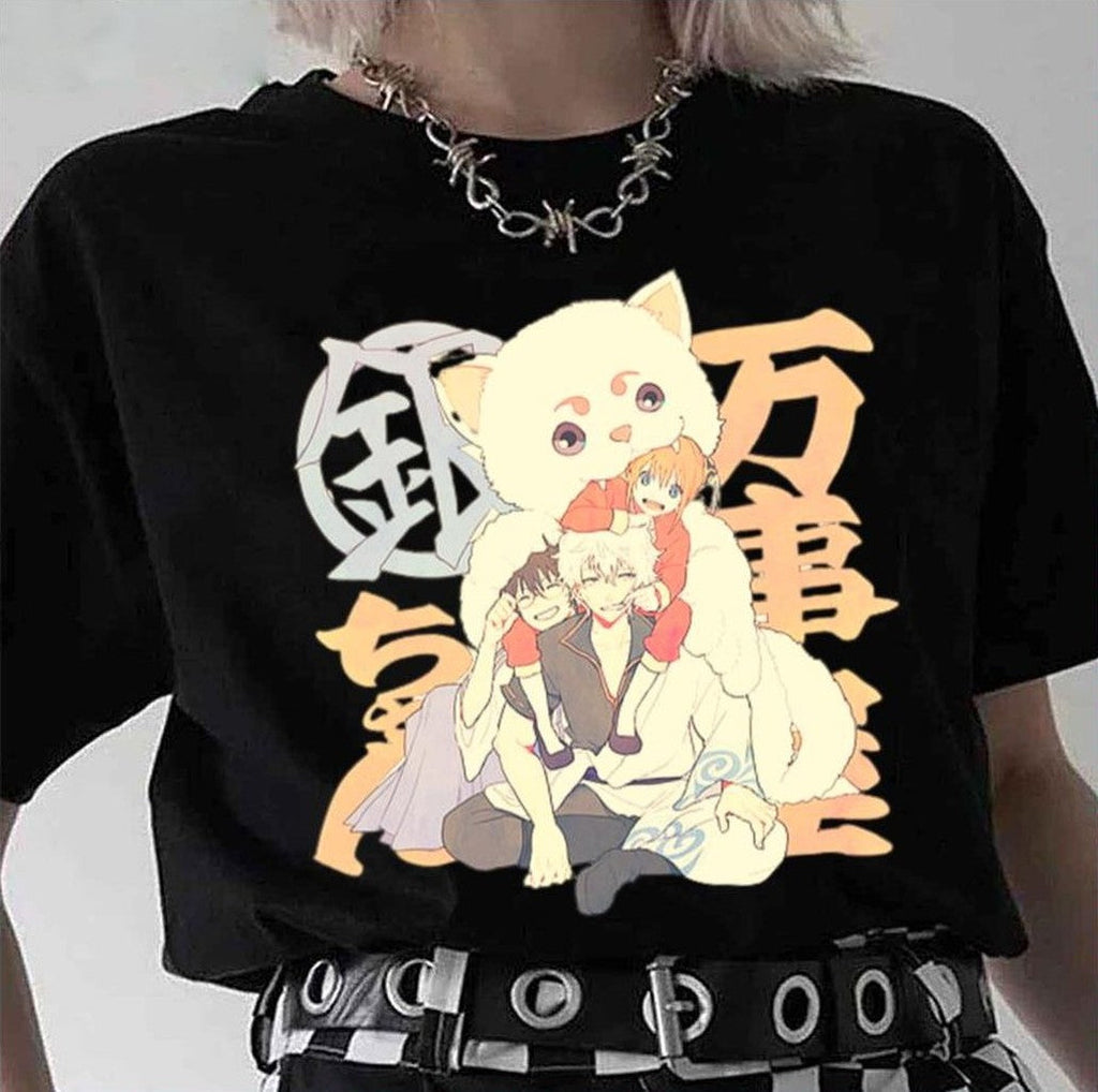 Sakata Kagura Sadaharu Gintama Gintoki Unisex T-Shirt