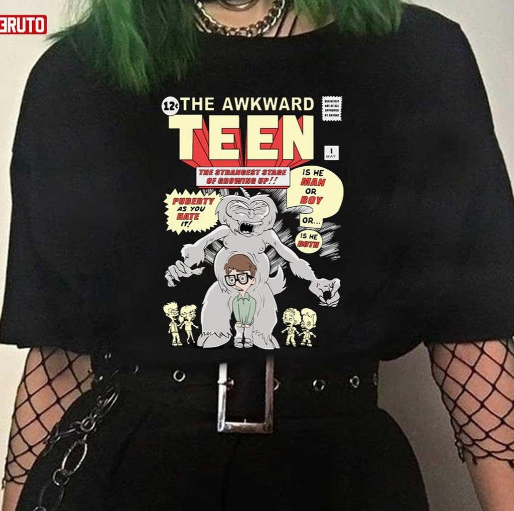 The Big Mouth Awkward Teen Unisex T-Shirt