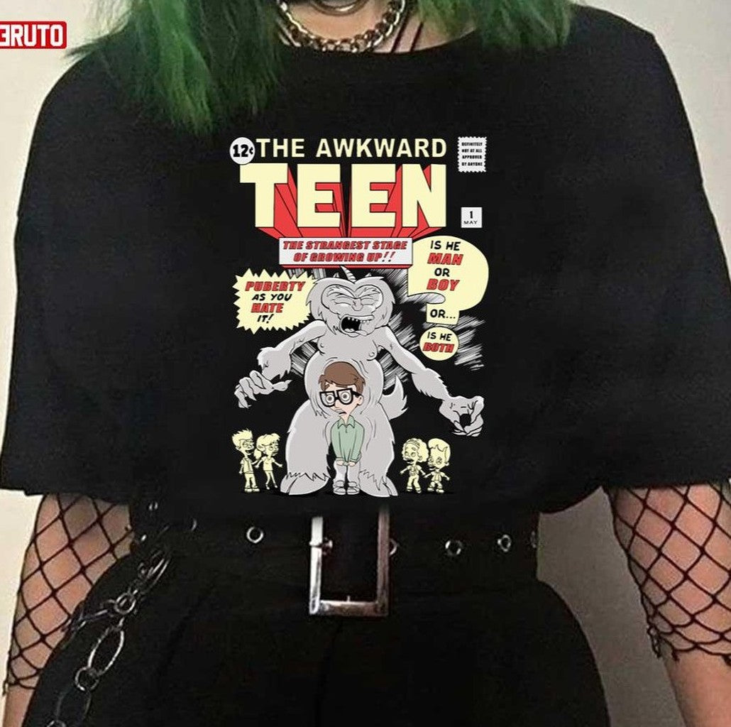 The Big Mouth Awkward Teen Unisex T-Shirt