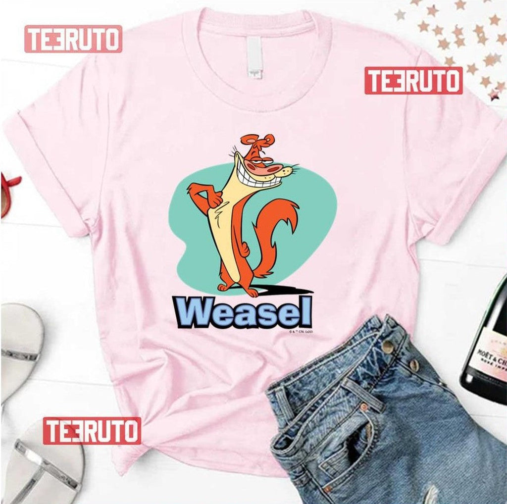 Proud Character Graphic I Am Weasel Unisex T-Shirt