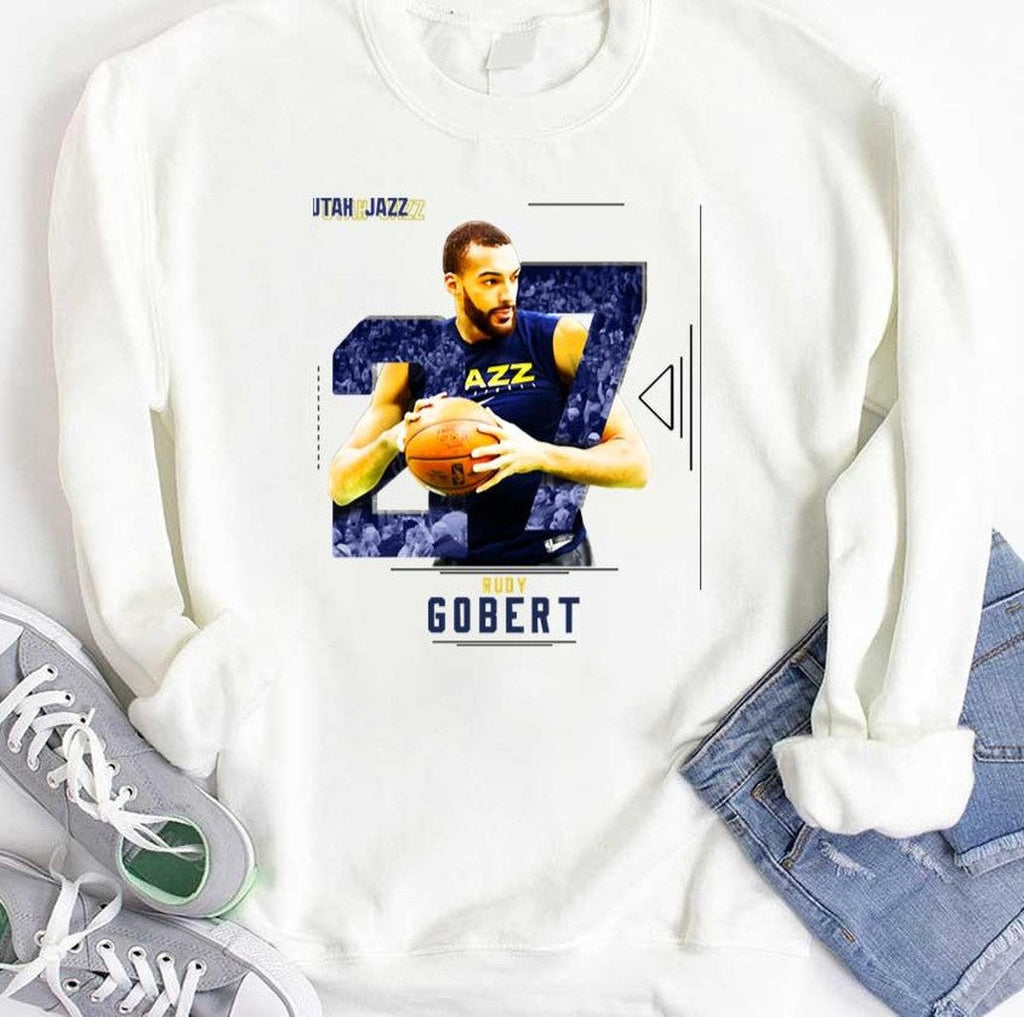 Rudy Gobert NBA Basketball Utah Jazz Design Unisex T-Shirt