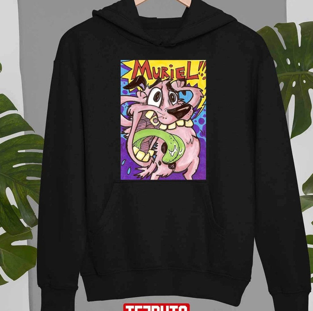 Muriel Funny Moment Cowardly Dog Unisex T-Shirt