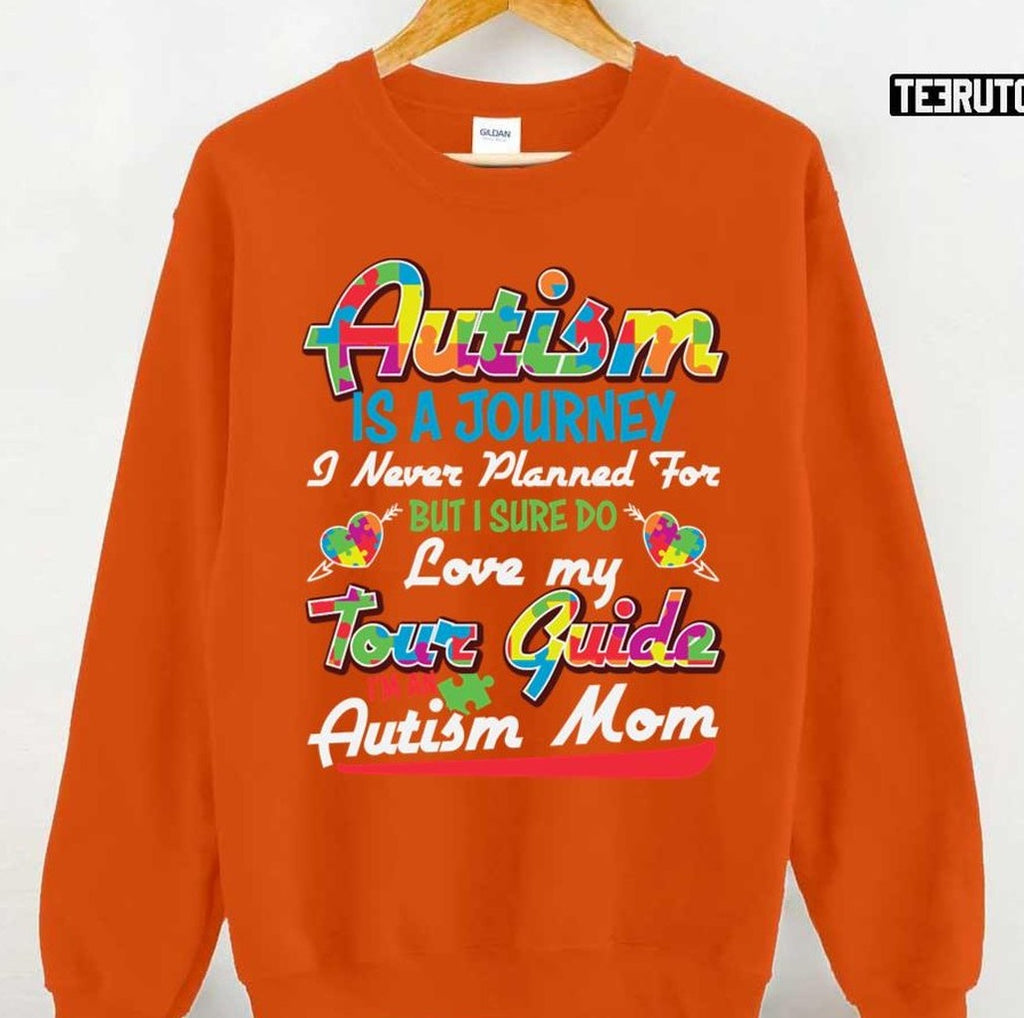 Autism Mom Is A Journey Women T-Shirt