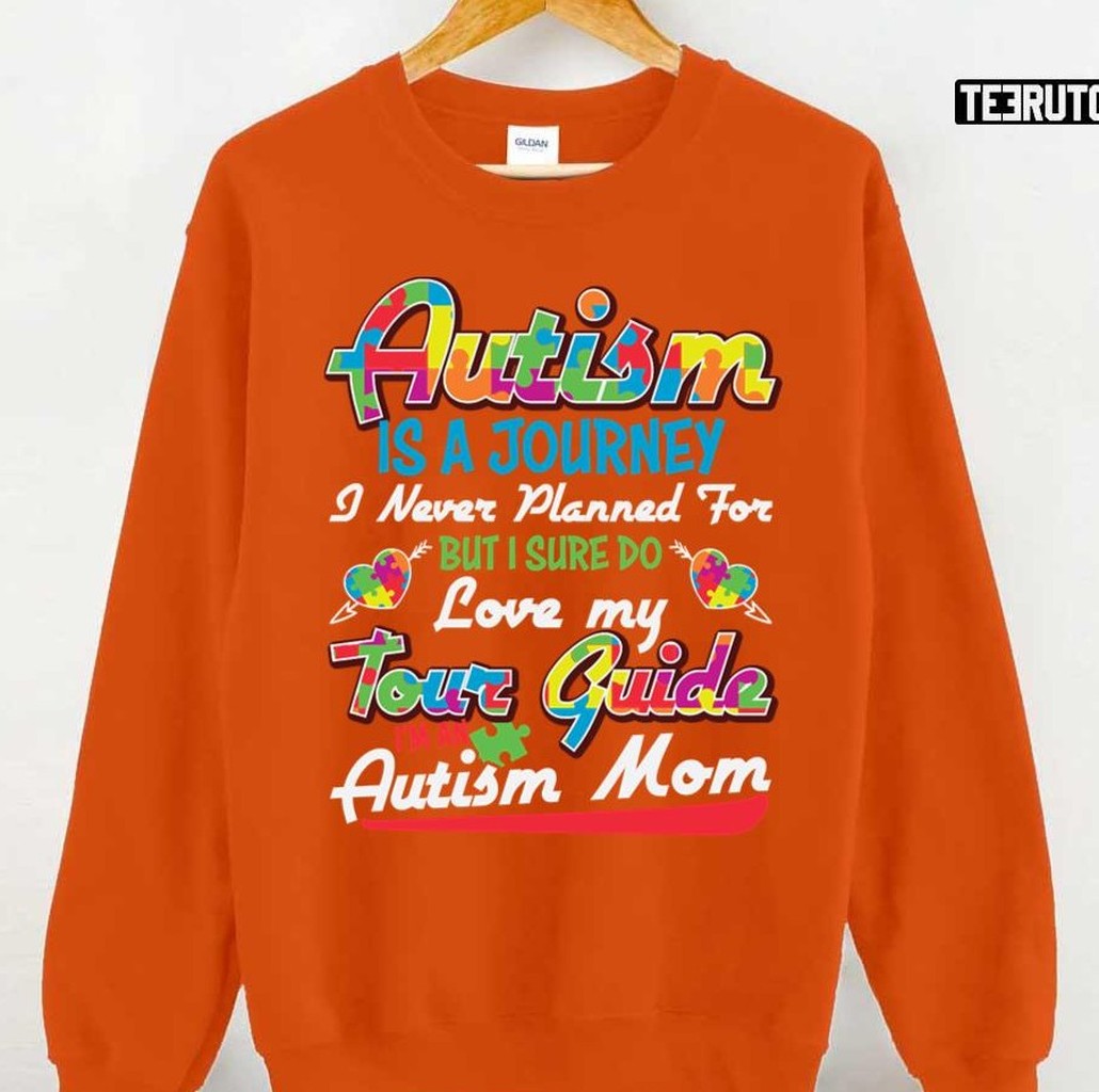 Autism Mom Is A Journey Women T-Shirt