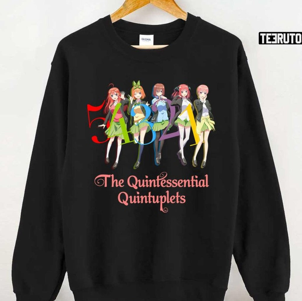Pretty Squad The Quintessential Quintuplets Unisex T-shirt