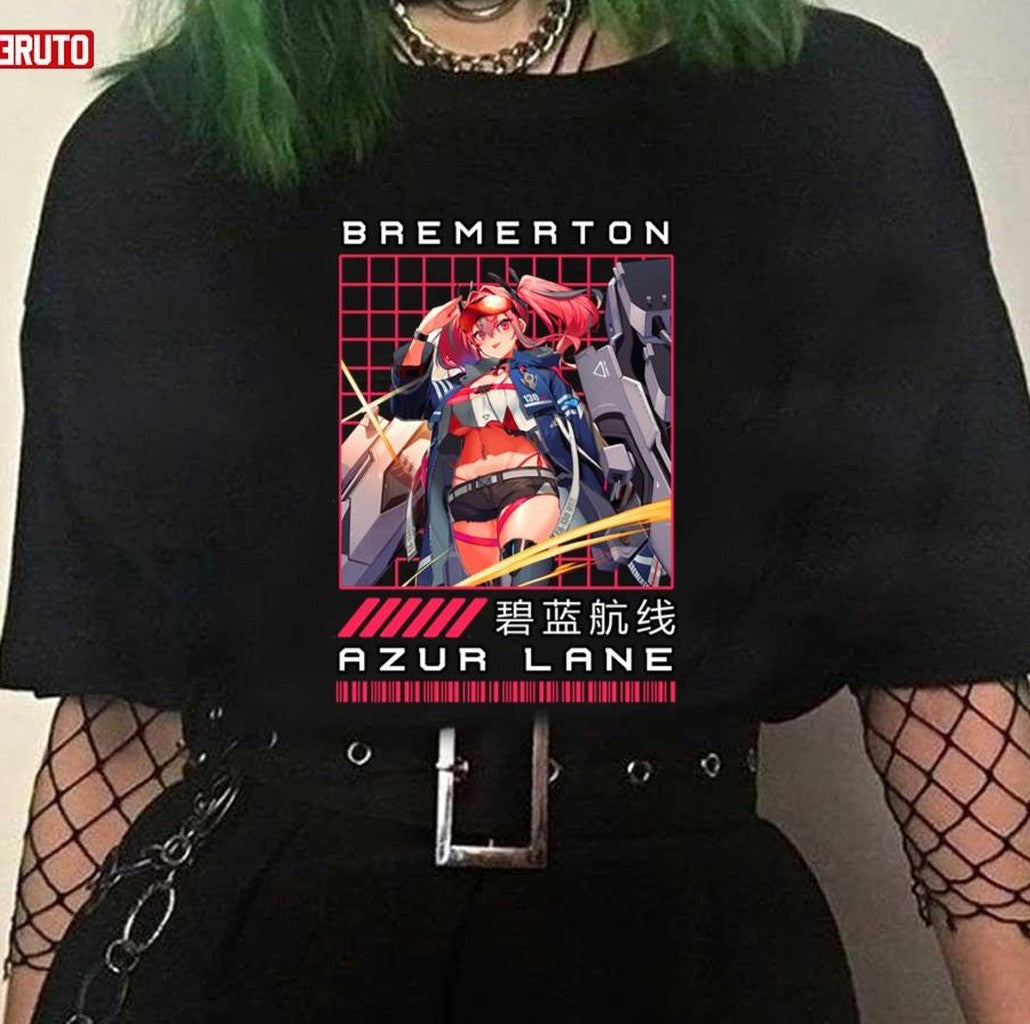 Anniversary Gift Azur Lane Bremerton Character Art Unisex T-shirt