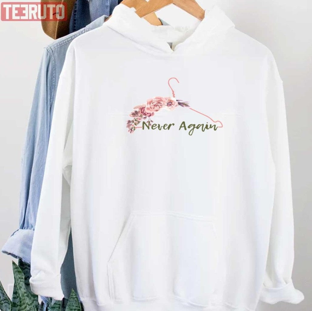 Never Again Coat Roses Unisex T-Shirt