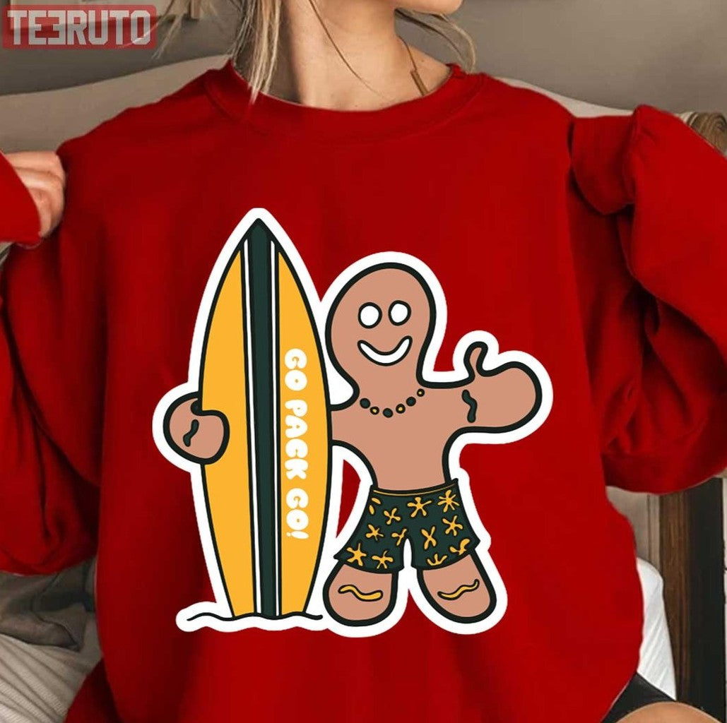 Surfs Up For The Green Bay Packers Unisex T-Shirt