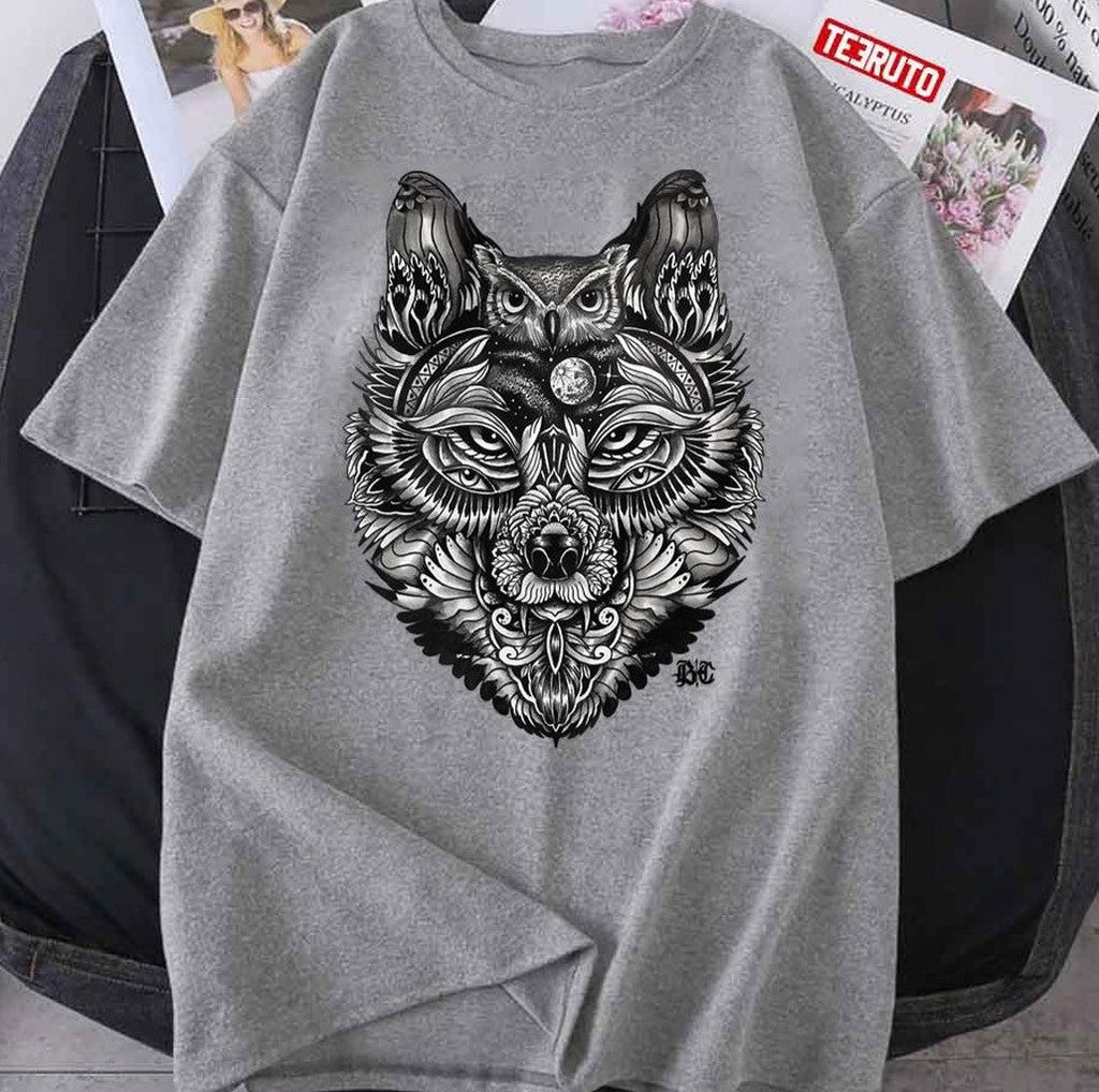 Night Wolf Unisex T-Shirt
